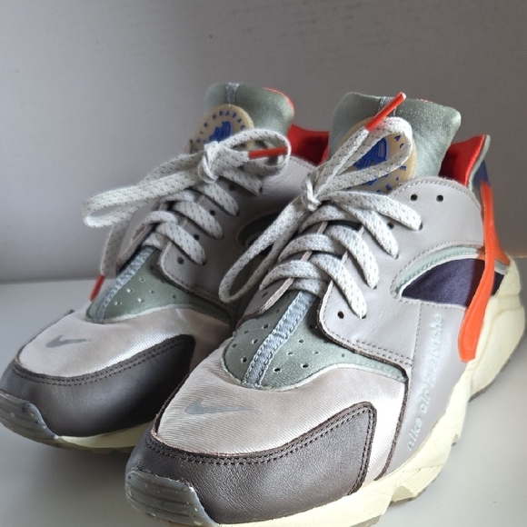 Nike Air Huarache PRM (Mens Size 12) Shoes DV0781 001 Enigma Stone Racer Blue - Picture 3 of 8